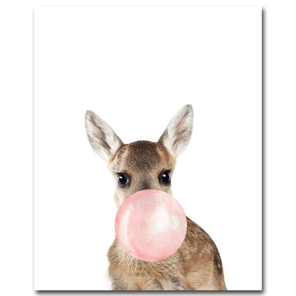 Lieve Dierenfoto's op Canvas | Super leuk voor op de Kinderkamer!