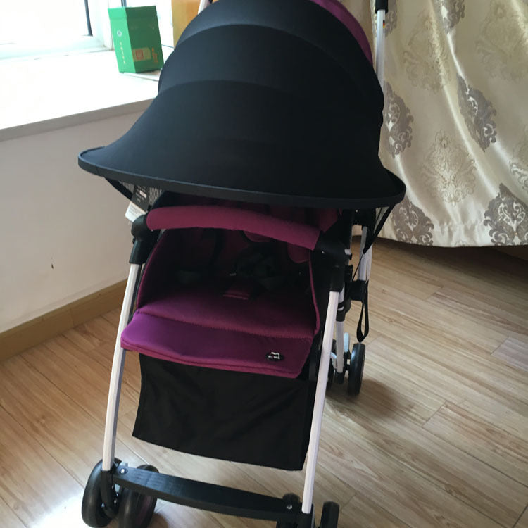 Universele zonneklep voor kinderwagen