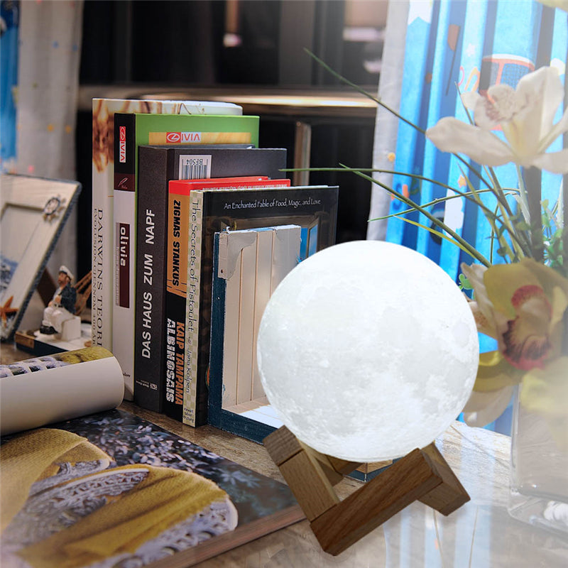 Sfeervolle Maanlamp voor in de Slaap- of Werkkamer