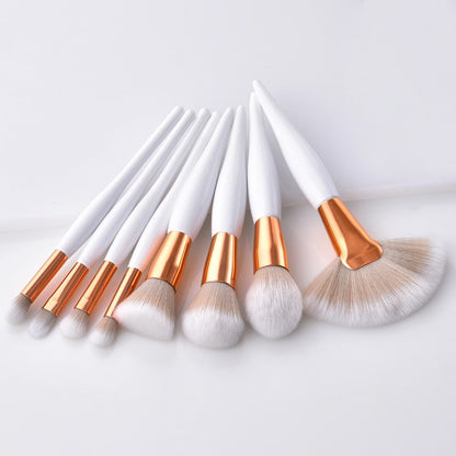 Professionele 8-delige make-up kwastenset