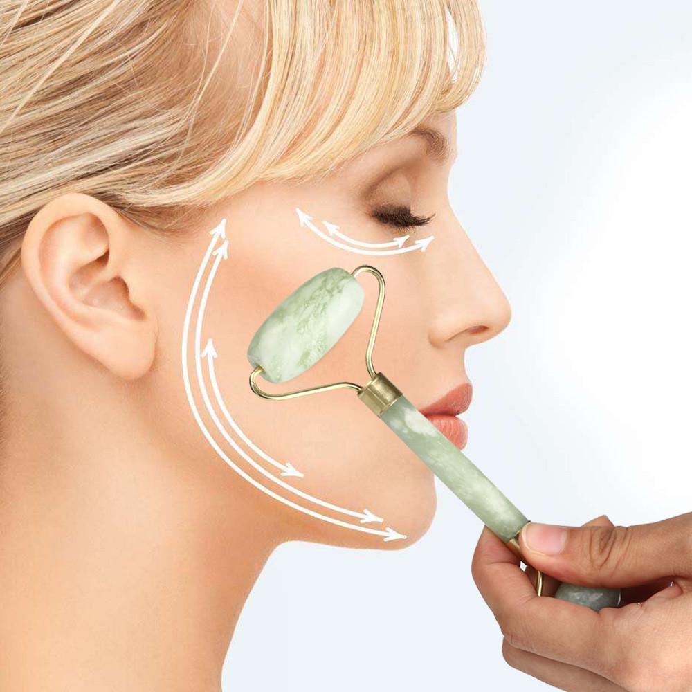 Luxe Jade Roller voor gezicht en hals