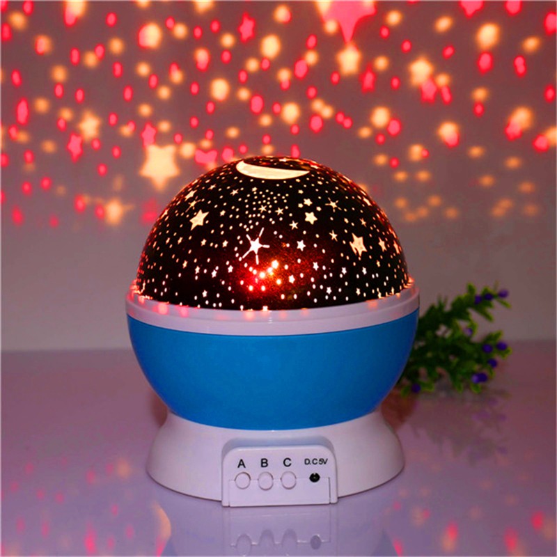 Sterrenprojector – Nachtlampje – Sterrenhemel – Babyprojector nachtlamp – Sterren lamp plafond