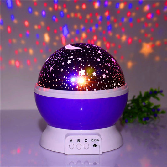 Sterrenprojector – Nachtlampje – Sterrenhemel – Babyprojector nachtlamp – Sterren lamp plafond
