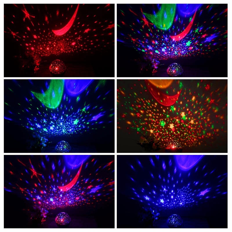 Sterrenprojector – Nachtlampje – Sterrenhemel – Babyprojector nachtlamp – Sterren lamp plafond