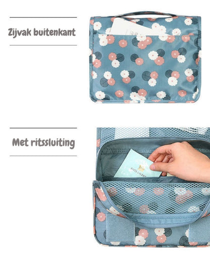 Ophangbare Reis Toilettas | Make-up & Cosmetica Organizer
