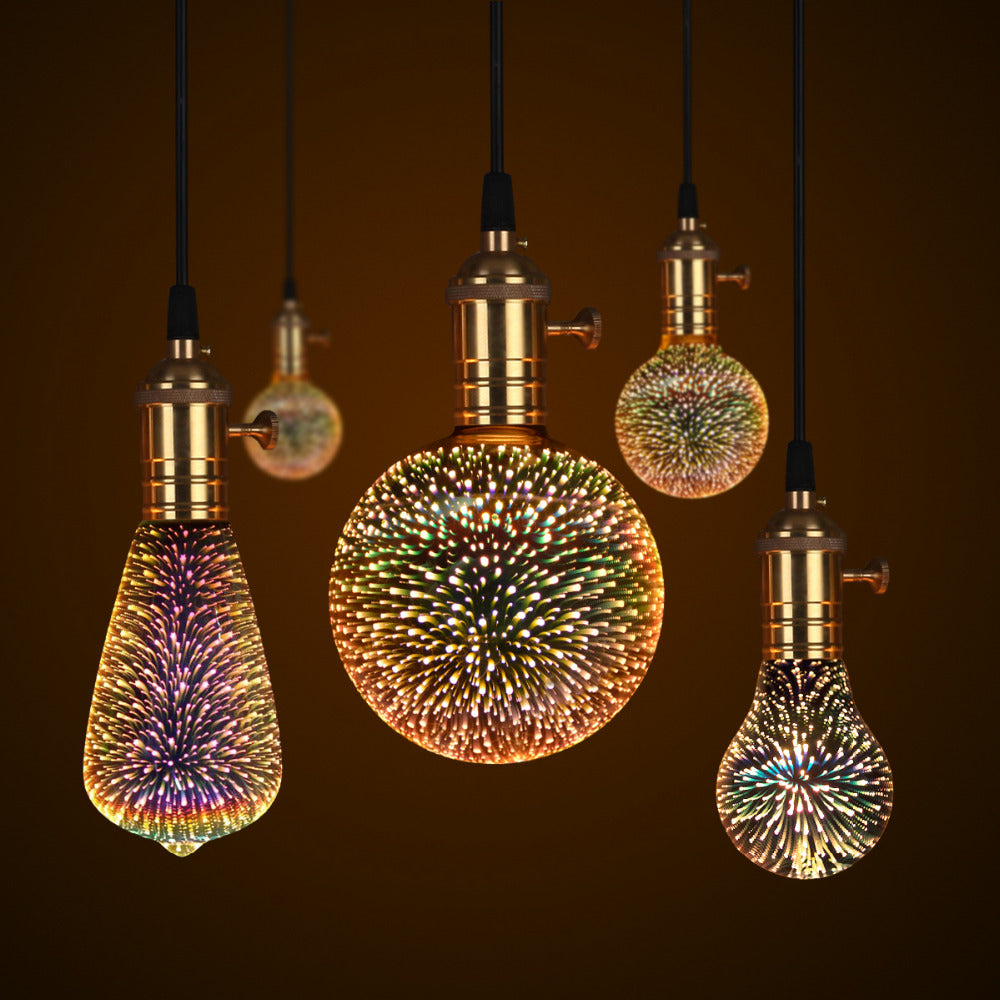 LED lampen met Vuurwerk Effect