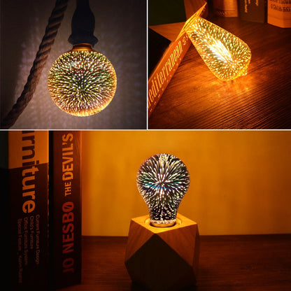 LED lampen met Vuurwerk Effect