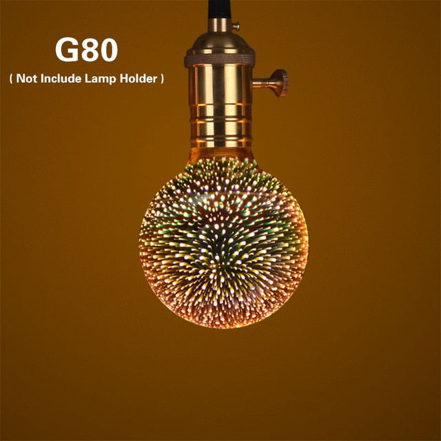 LED lampen met Vuurwerk Effect