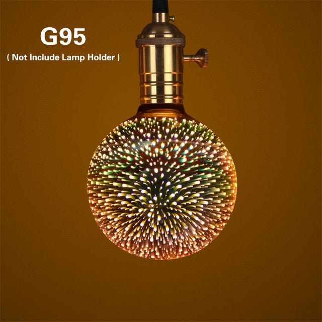 LED lampen met Vuurwerk Effect