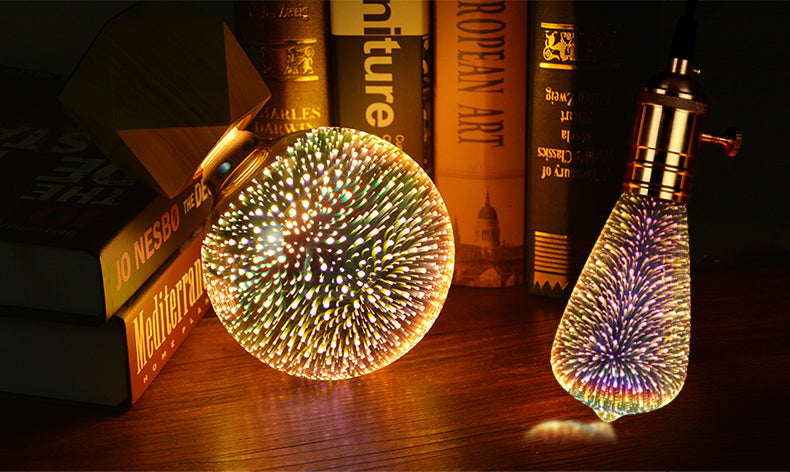 LED lampen met Vuurwerk Effect