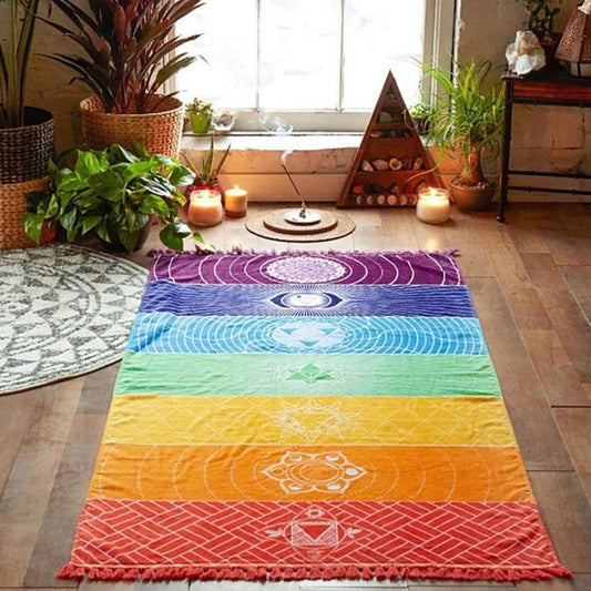 Kleed met de Zeven Chakra’s | Ideaal voor Yoga of Meditatie!