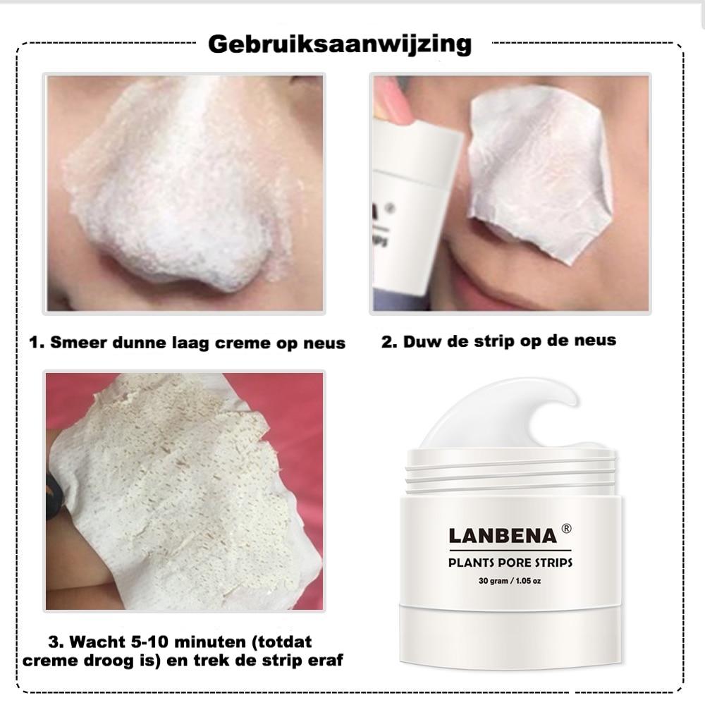 Anti mee-eter crème | Weg met mee-eters | Reinigende Crème | Inclusief 60 strips