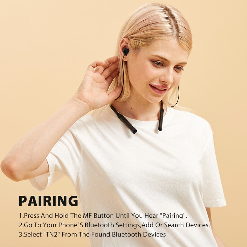Actieve Noise-Cancelling Oordopjes | Met Comfortabele Design Nekband