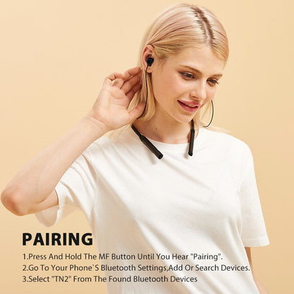 Actieve Noise-Cancelling Oordopjes | Met Comfortabele Design Nekband