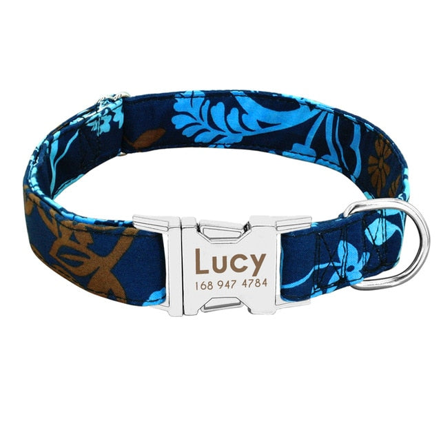 Gepersonaliseerde Hondenhalsband | Gegraveerd | Halsband met Naam | Bescherm uw Hond