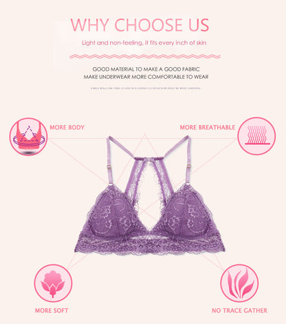 Push-Up BH met Racerback van Luxe Kant