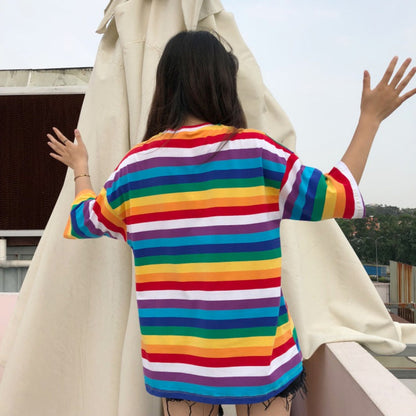 Regenboog Shirt Dames | Super voor deze zomer!