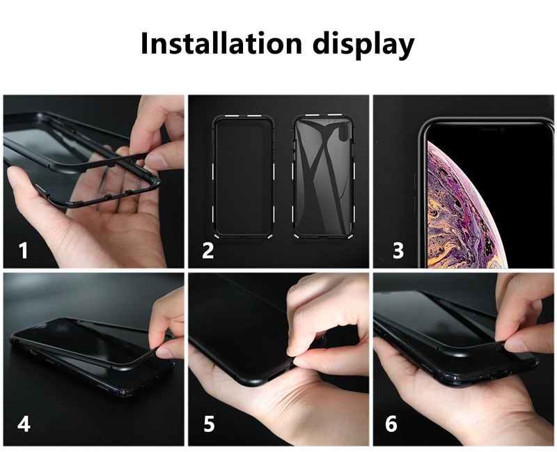 Magnetische Anti-Shock Case (iPhone)