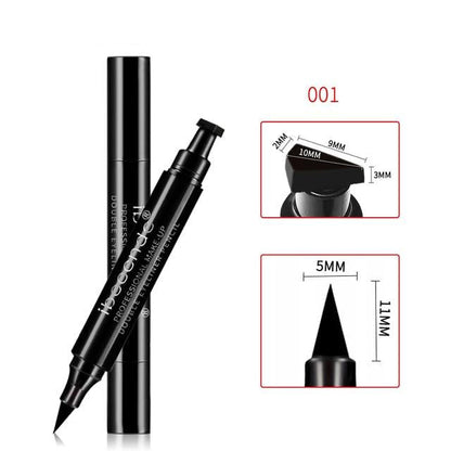 3-in-1 Eyeliner | Angle Brush + Vamp Stamp | Waterproof
