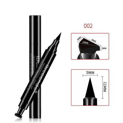 3-in-1 Eyeliner | Angle Brush + Vamp Stamp | Waterproof