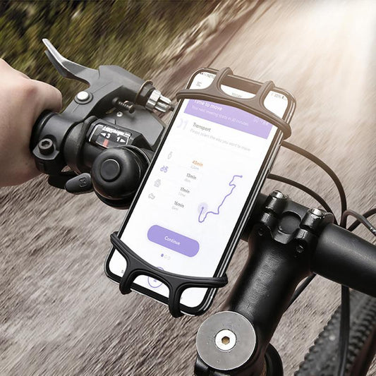 Universele telefoonhouder voor op de fiets