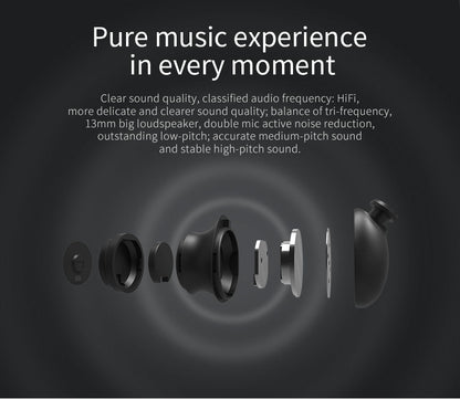 Actieve Noise-Cancelling Oordopjes | Met Comfortabele Design Nekband