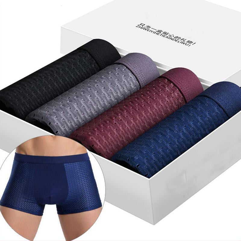 Ice Silk® Boxershorts | Verkoelend en Comfortabel | 4 stuks