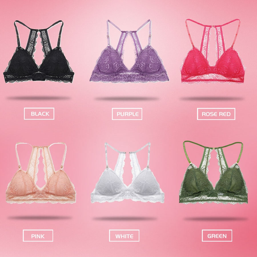 Push-Up BH met Racerback van Luxe Kant