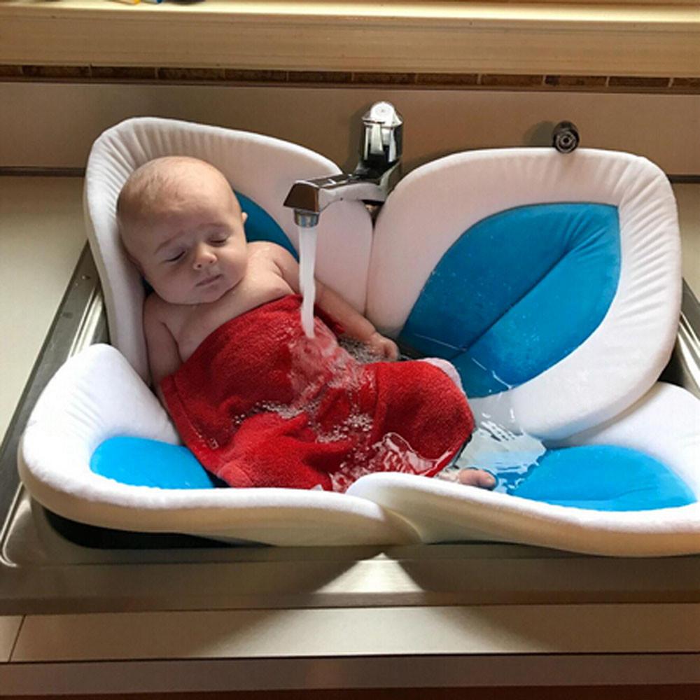 Baby Bloemenbad | Gootsteen badje | Kinderbadje | Kraamcadeau