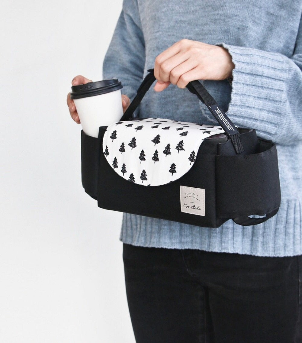 Luxe Luiertas voor aan de kinderwagen