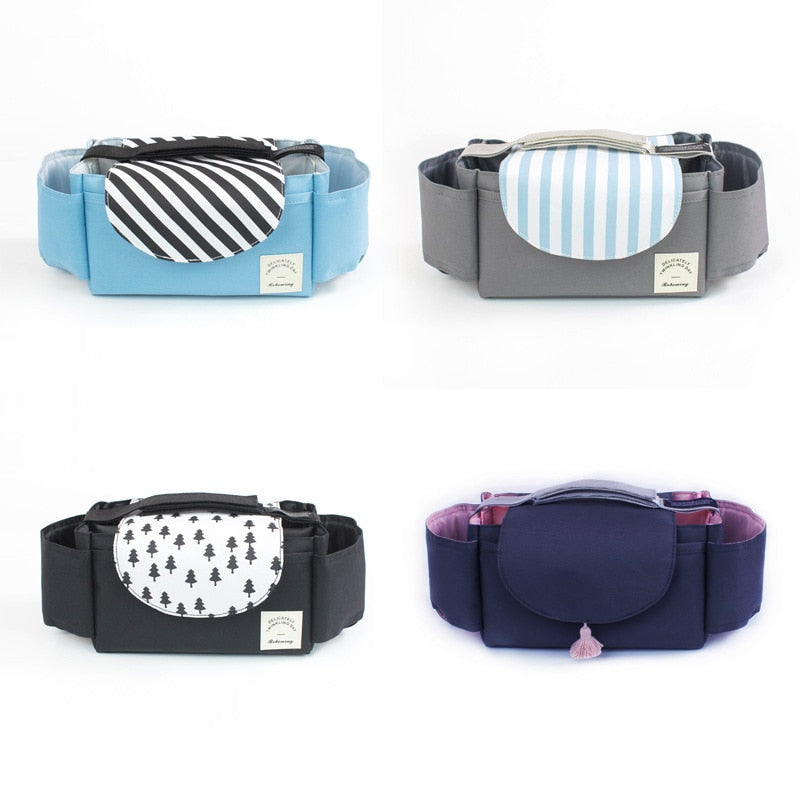 Luxe Luiertas voor aan de kinderwagen