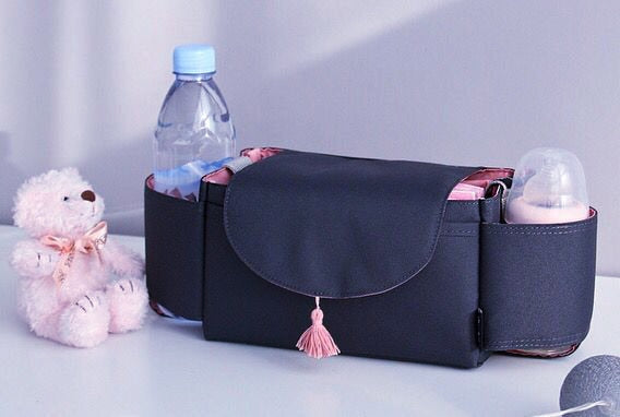 Luxe Luiertas voor aan de kinderwagen