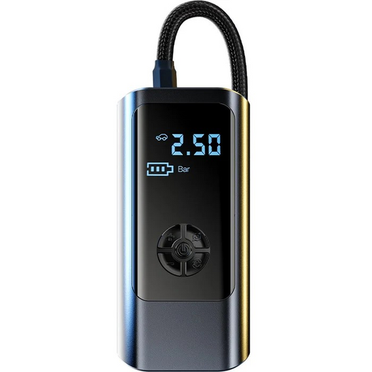 PowerPump Draadloze Luchtcompressor – 150 PSI Bandenpomp met Digitale Display & LED