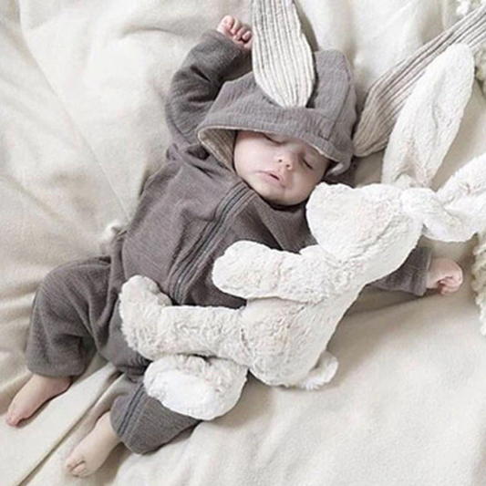 Baby Konijnencomfort Overall met Capuchon