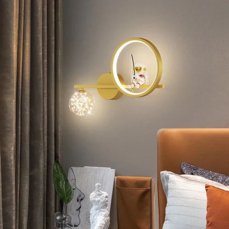 Kinderlamp – Sterrenprojectie wandlamp met zacht LED-licht – Voor baby's en peuters