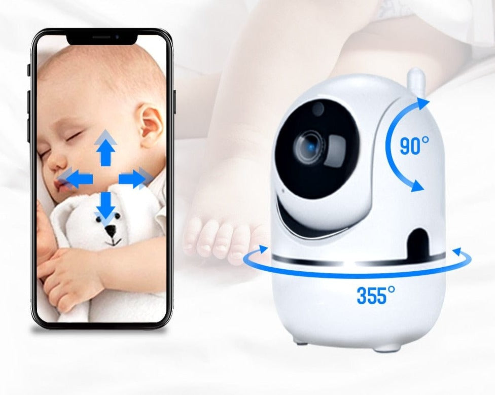 Draadloze Babycamera met Nachtzicht en HD Audioverbinding