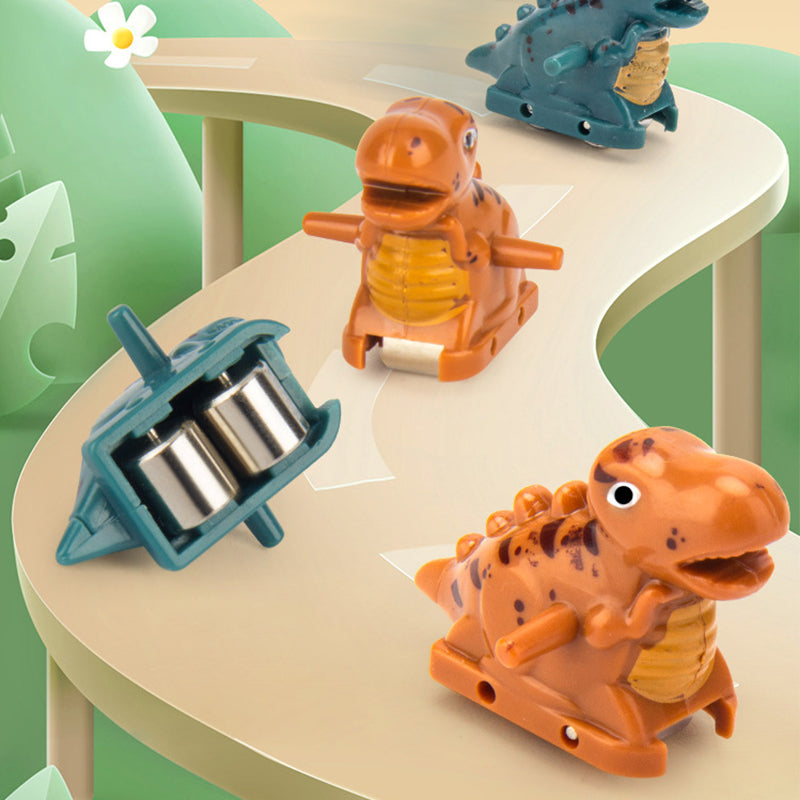 Interactieve Racebaan Speelgoed – Automatische Klimfunctie, LED Verlichting en Dinosaurus Thema