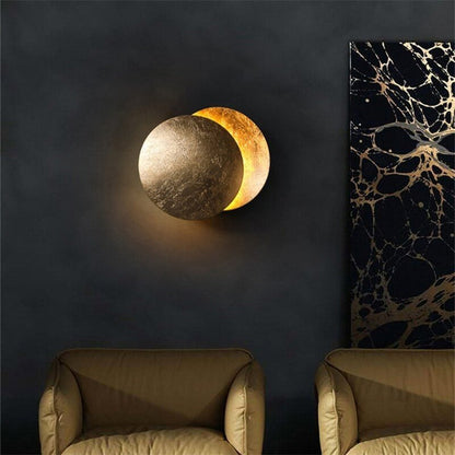 Lunora LED Wandlamp – Maanlicht Sfeerverlichting – Minimalistisch & Energiezuinig