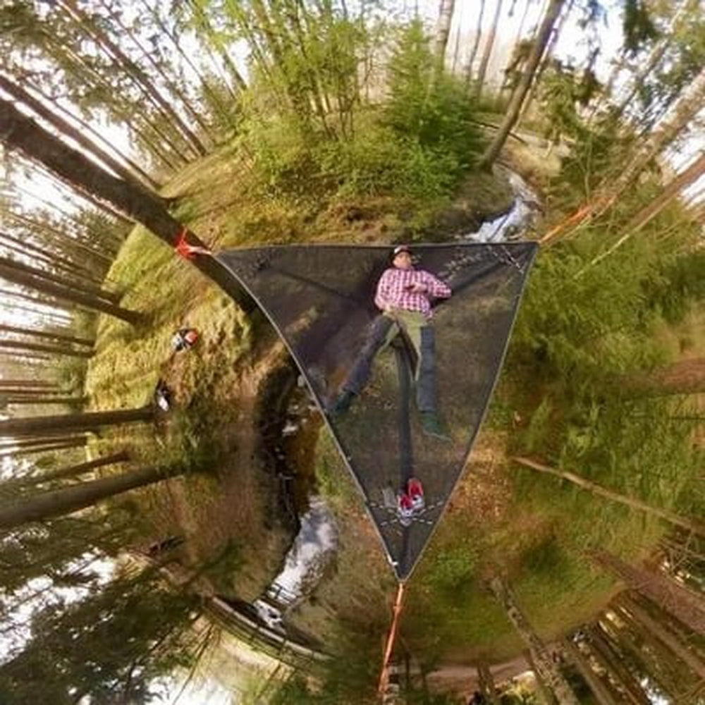 SturdyRest Hangmat met Frame – Comfortabel Ontspannen voor Binnen en Buiten