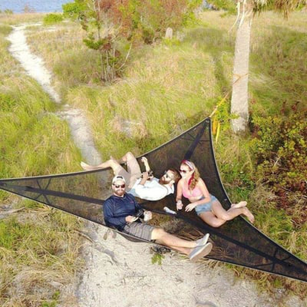 SturdyRest Hangmat met Frame – Comfortabel Ontspannen voor Binnen en Buiten