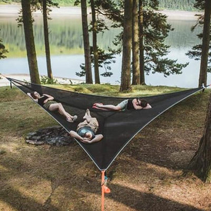 SturdyRest Hangmat met Frame – Comfortabel Ontspannen voor Binnen en Buiten