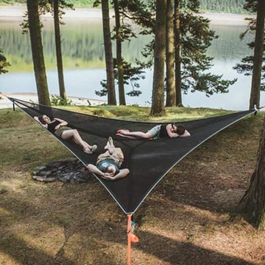 SturdyRest Hangmat met Frame – Comfortabel Ontspannen voor Binnen en Buiten