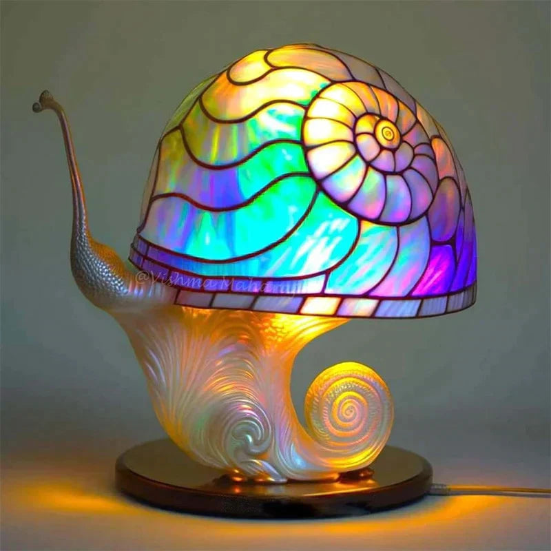 MiraVista Sfeerlamp – Magische Glas-in-Lood Verlichting voor Thuis