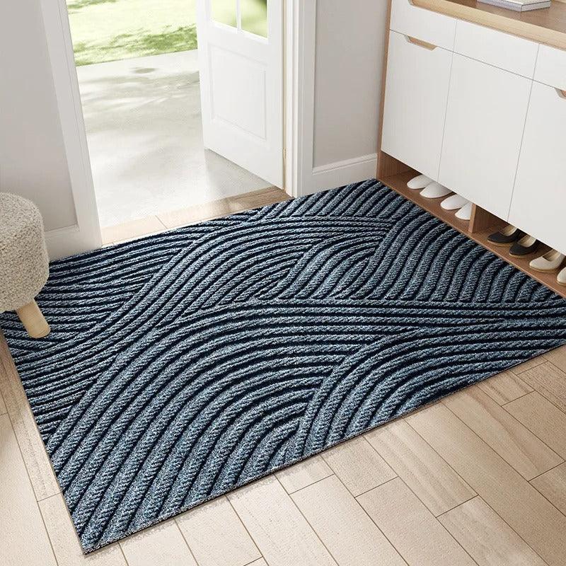Droogloopmat Vloerveilig – Antislip Deurmat voor Binnen met Slijtvaste PVC Laag