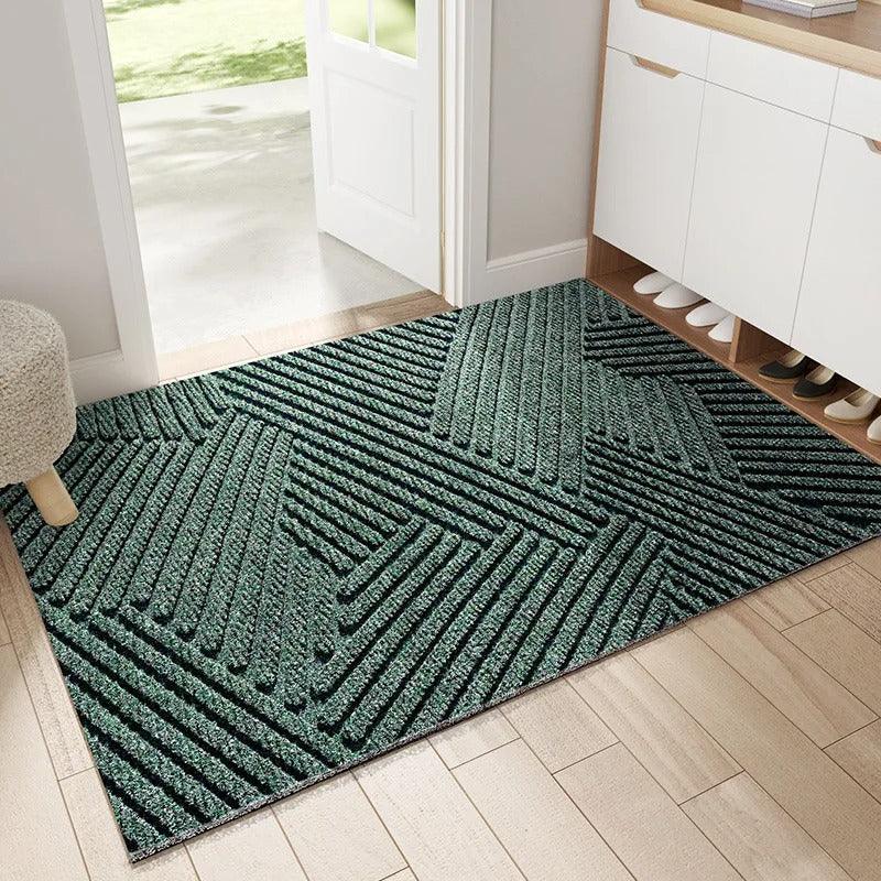 Droogloopmat Vloerveilig – Antislip Deurmat voor Binnen met Slijtvaste PVC Laag