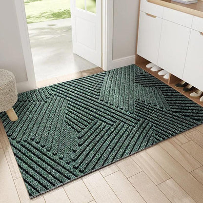 Droogloopmat Vloerveilig – Antislip Deurmat voor Binnen met Slijtvaste PVC Laag
