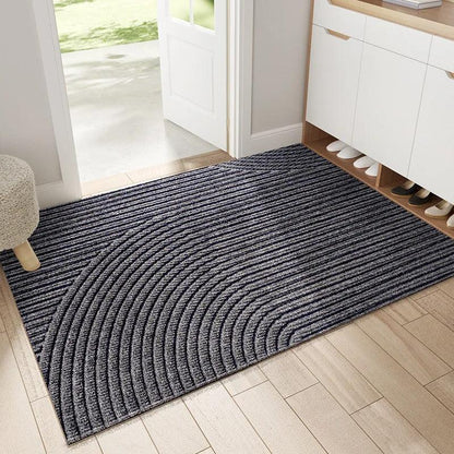 Droogloopmat Vloerveilig – Antislip Deurmat voor Binnen met Slijtvaste PVC Laag