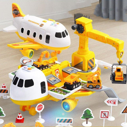 SkyExplorer Vliegtuig Speelset – 20-delig Rollenspel & Bouwset voor Kinderen