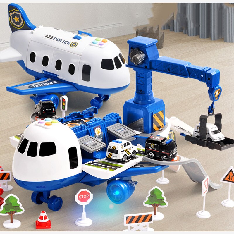 SkyExplorer Vliegtuig Speelset – 20-delig Rollenspel & Bouwset voor Kinderen