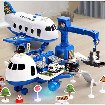 SkyExplorer Vliegtuig Speelset – 20-delig Rollenspel & Bouwset voor Kinderen